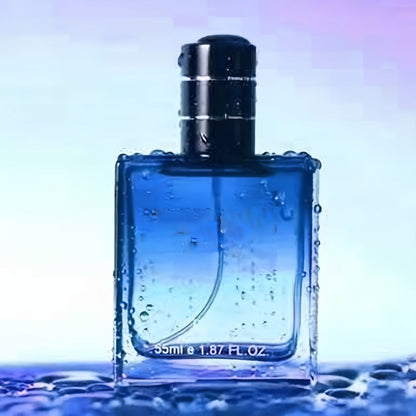 Men's Eau de Toilette Spray - Blue Woody Masculine Fragrance EDT Cologne for Men Daily Use Dates Parties Holiday Gift