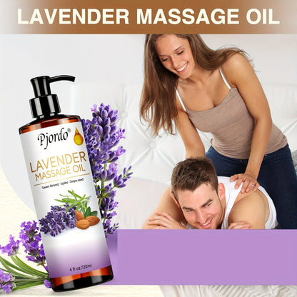 Massage Oil Set 3pcs Roller Ball, Vanilla Arnica & Lavender Essential Oils Moisturizing Body Massage Kit