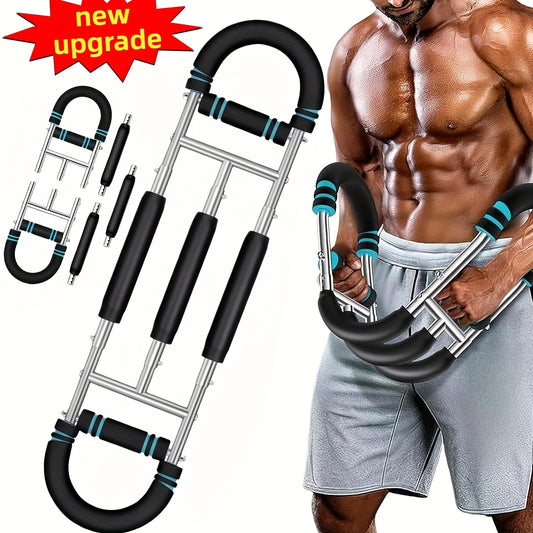 Fitness Equipment MoKo Spring Chest Expander with Black Mini Red Three-Tube and Blue Reinforced Options