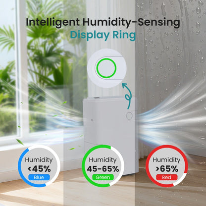 Dehumidifier for Basement 50 Pint 5500 Sq Ft with Drain Hose, Portable Home Dehumidifier for Large Room Bedroom Bathroom