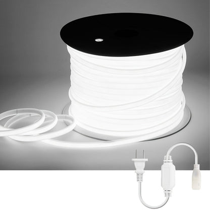 COB LED Strip Lights 10M 33ft 110V Connectable High Brightness Flexible Rope Light for Home, Desk and Accent Lighting