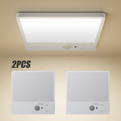 Wireless LED Ceiling Light Motion Sensor Rechargeable Battery Powered 3 Color Temperatures for Home Cooking, Dining and Outdoor Meals