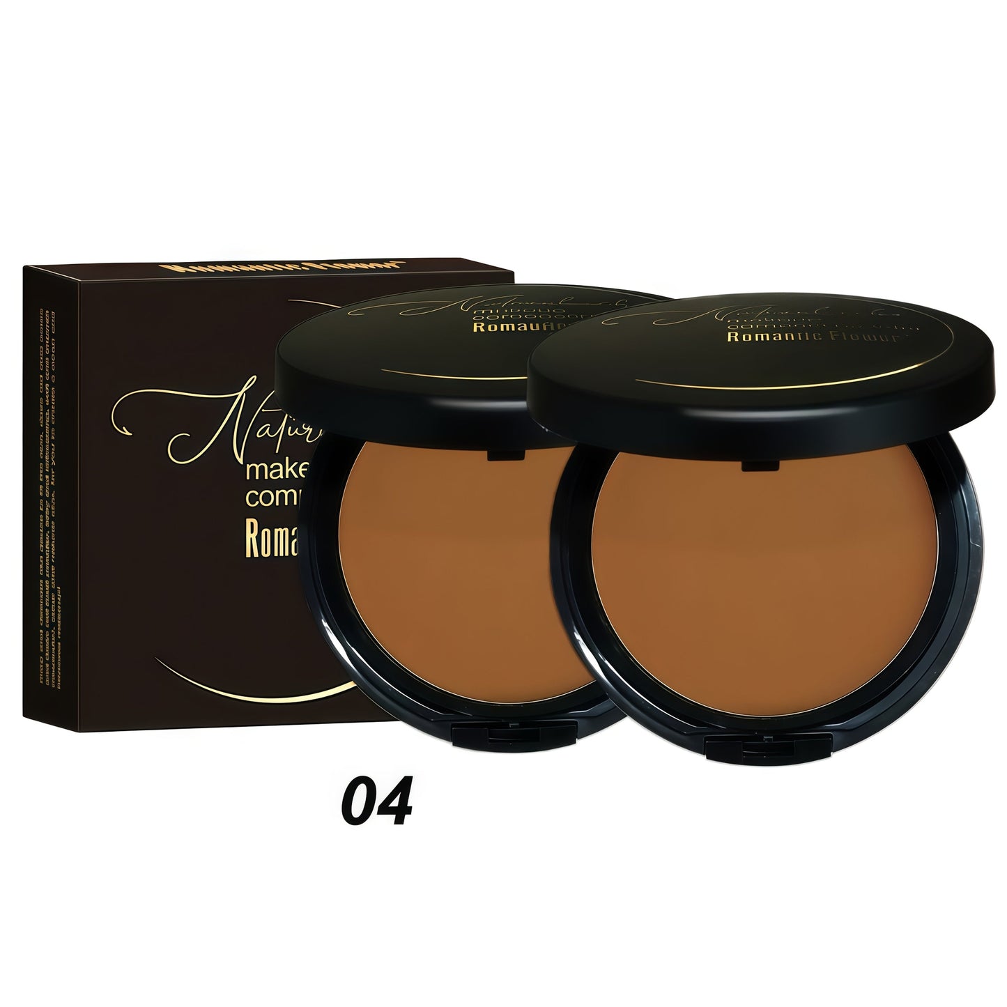 Matte Setting Powder Palette Waterproof Sweat-Proof Buildable Coverage with Squalane Formula