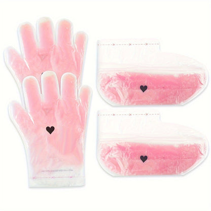Paraffin Wax Hand & Foot Mask Deep Moisturizing Beauty Treatment – Smooth Soft Skin, Pink Grapefruit & Lavender Scents