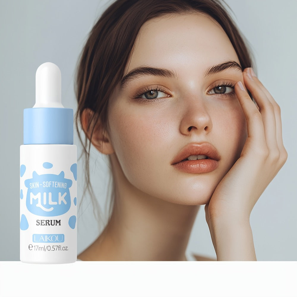 Face Serum LAIKOU with Niacinamide, Shea Butter, Vitamin E and Hyaluronic Acid in a 17ml Milky Dropper Formula