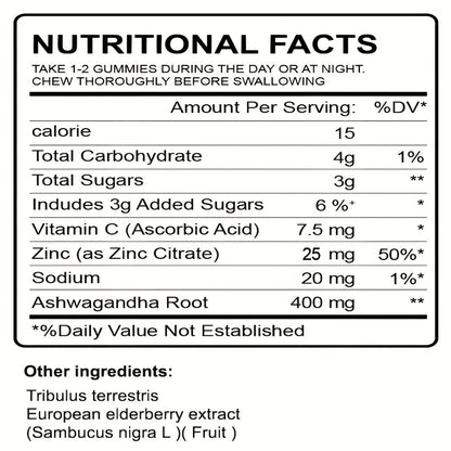 Ashwagandha Gummies for Women & Men, KSM-66 Stress, Energy & Hormonal Balance Supplement, Premium Active Formula
