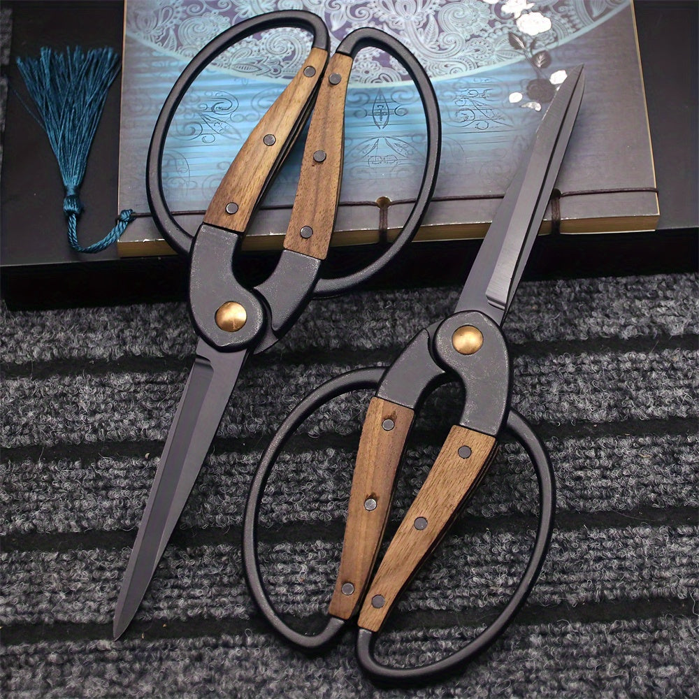 Garden Pruning Shears 2-Pack – High Carbon Steel Branch Cutter for Fruit Trees, Bonsai Plant Trimmer, Orchard Shrub Secateurs & Grafting
