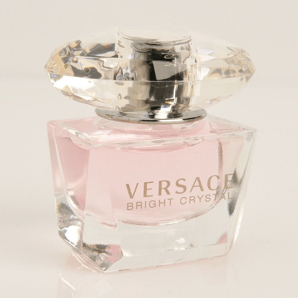 Mini Travel Perfume Spray for Women 5ml Versace Bright Crystal Eau de Toilette Fresh Floral EDT Purse Size Pocket Perfume TSA Friendly
