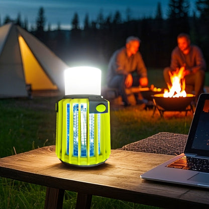 Mosquito Repellent 3-in-1 USB Rechargeable Portable LED Lantern, Indoor Outdoor Bug Repeller Camp Light with SOS Emergency Mode for Home