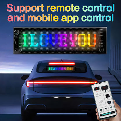 Programmable RGB LED Pixel Display Panel App Controlled for an Everyday Personal Care Routine