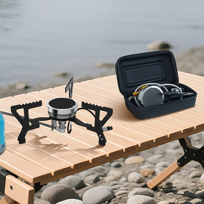 Infrared Camping Stove REDSUN FD1/FD3, 3.0kW Windproof Portable Gas Stove with Collapsible Stand & EVA Case