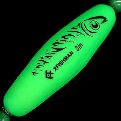 Catfish Rig Santee Cooper Float with Rattler 4pcs Set, Catfishing Tackle Rattle Float Rig for Bank Fishing