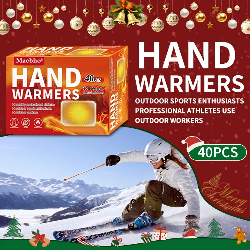 Heat Patches Self-Heating Body Warmers – No Battery Needed, Iron-Based Air-Activated Warming Pads for Back, Neck & Body