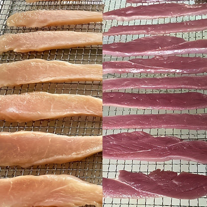 Dental Treats for Dogs, Duck Jerky Dog Chews Real Meat High Protein Low Fat Long-Lasting Dental Treats for Small Medium Large Dogs Training