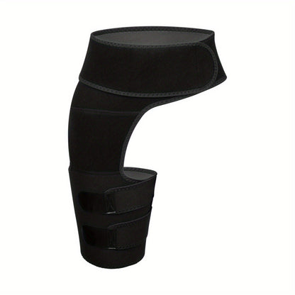 Groin Support Wrap & Thigh Compression Brace for Men & Women – Adjustable Hip Joint Stabilizer for Sciatica