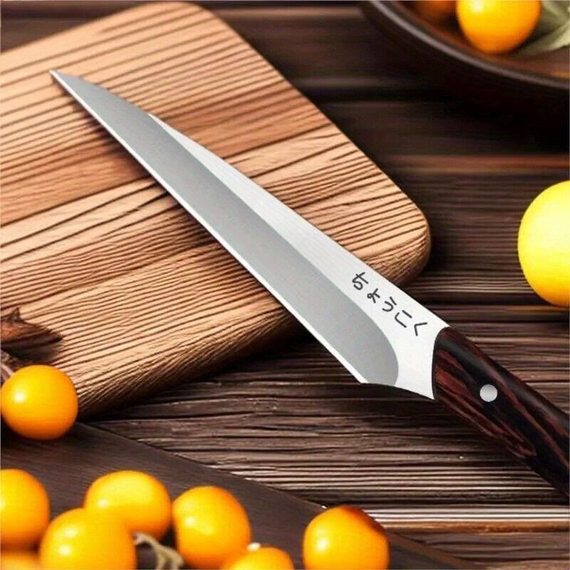3-Piece Carving Knife Set Fixed Blade Whittling Knives – Portable Multifunctional Peeling Knife with Anti-Slip Outdoor Log Handle