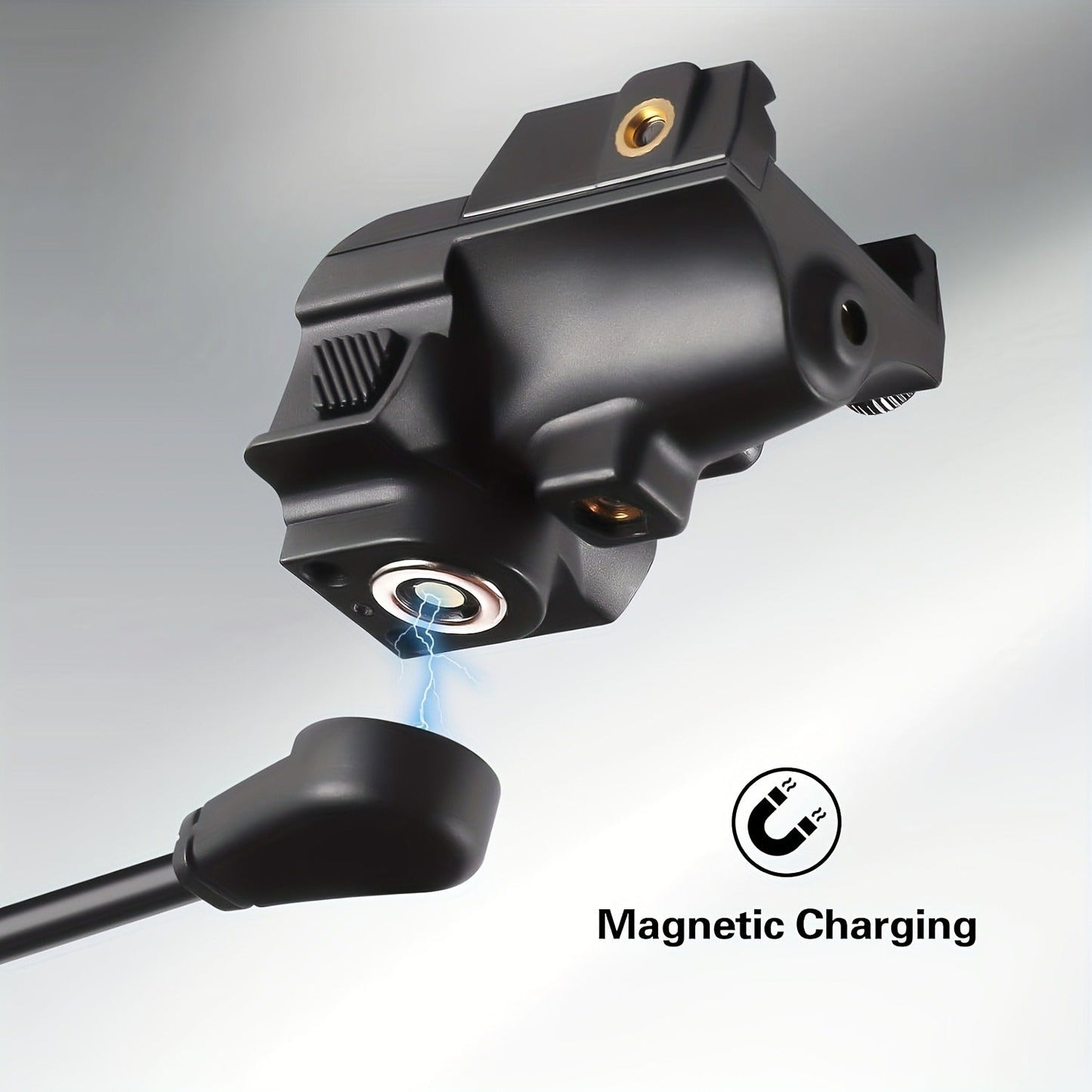 Compact Green Laser Sight Magnetic USB Charging Ambidextrous Low Profile 20mm Picatinny Rail for Handgun Pistol Airgun 150-300m Range PA66
