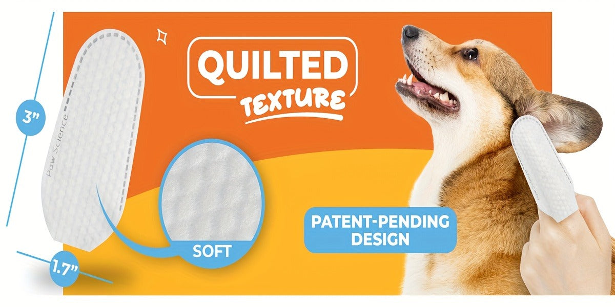 Pet Cleaning Wipes for Dogs & Cats – Ear Wipes Eye Wipes Dental Wipes Teeth Cleaning Kit, Soothing Deodorizing Itch Relief Coconut Scent