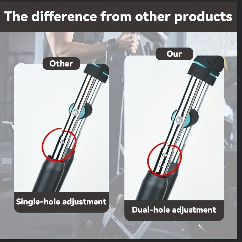 Fitness Equipment U-Shaped Spring Resistance Bar with Three Levels Two Modes and Three Color Options
