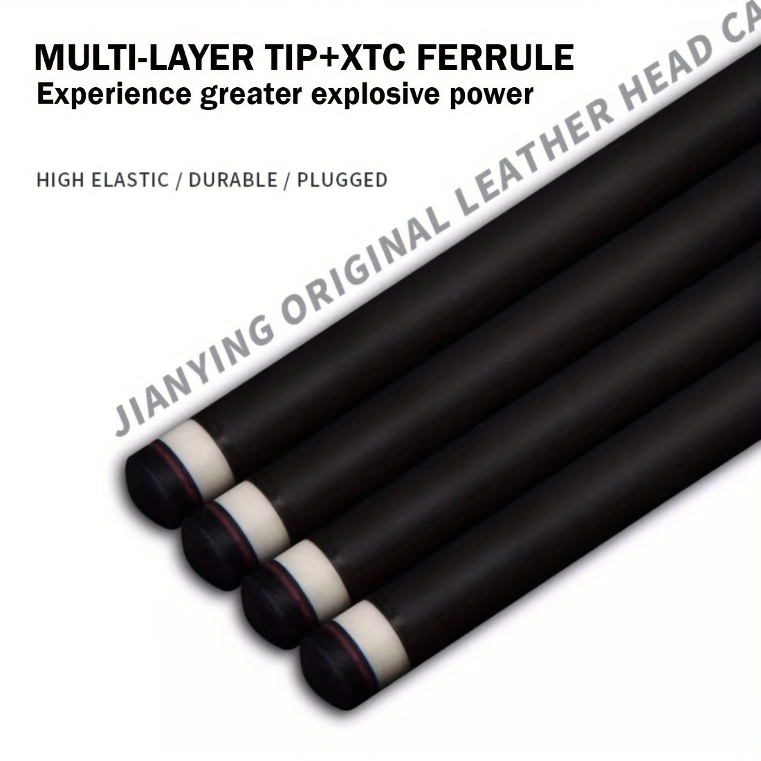 Carbon Fiber Pool Cue Stick 12.5mm Low Deflection Professional Billiard Cue with Extension Canadian Maple Wavy Pin Wrapless Design