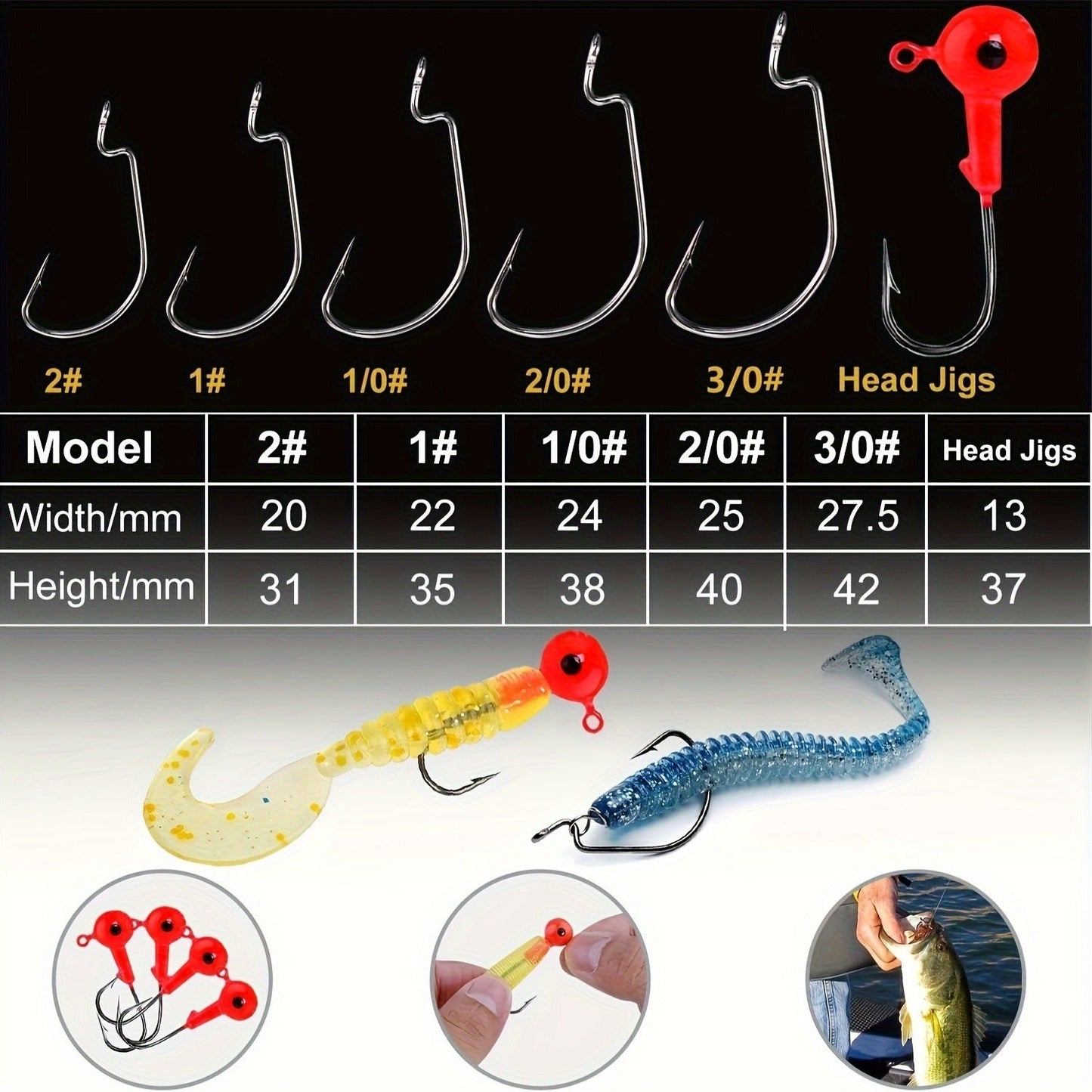 Fishing Accessories Kit 228 Piece Complete Fishing Set with Tackle Box Hooks Sinkers Swivels Lures Essential Gear for Freshwater Saltwater