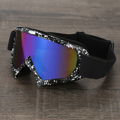 Thirty-Style NAFEIB Ski Goggle and Matching Headwear Set with Mirrored, Clear, Silver and Gray Lens Options