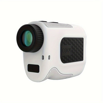 Slope Switch Golf Rangefinder 1000 Yard | 6x Magnification Laser Rangefinder with Flag Lock Vibration, Slope Compensation & Magnetic Strip