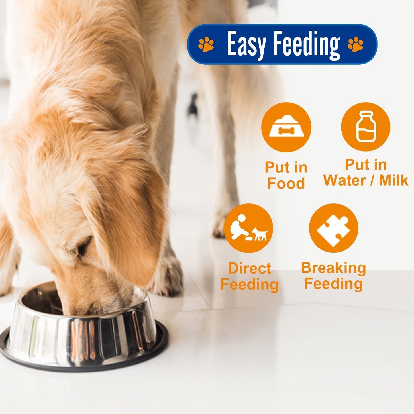 Chicken-Flavor Dog Supplement Soft Chews with Glucosamine, Chondroitin, MSM and Vitamins, 120 Count