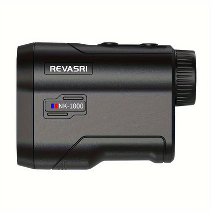 Black Golf Laser Rangefinder with NK-600 and NK-1000 Variant Images, 6x Optics, Slope Switch and USB-C Charging
