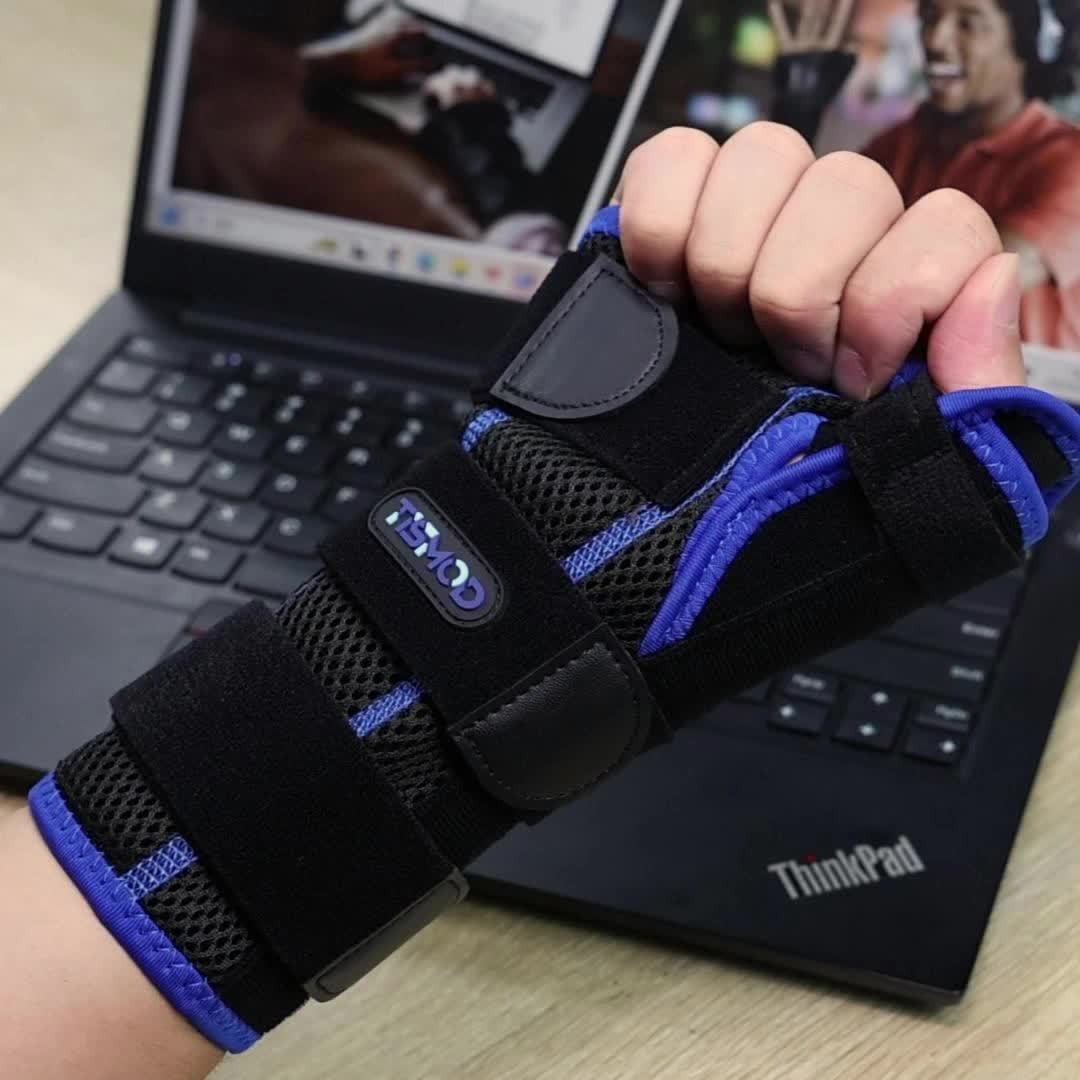 Wrist & Thumb Brace Complete Support Set with Adjustable Shoulder Strap, Night Clip Stabilizer, Wrist Tube & Hand Support