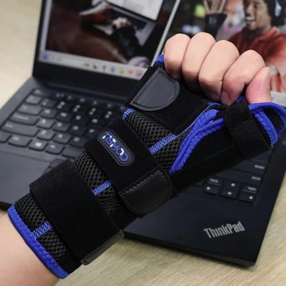 Wrist & Thumb Brace Complete Support Set with Adjustable Shoulder Strap, Night Clip Stabilizer, Wrist Tube & Hand Support