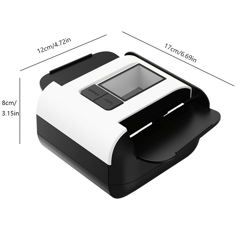 Automatic Card Shuffler USB Rechargeable 2000mAh Smart Sensor Dual Mode One-Button Start Hands-Free for Texas Hold'em Bridge Blackjack