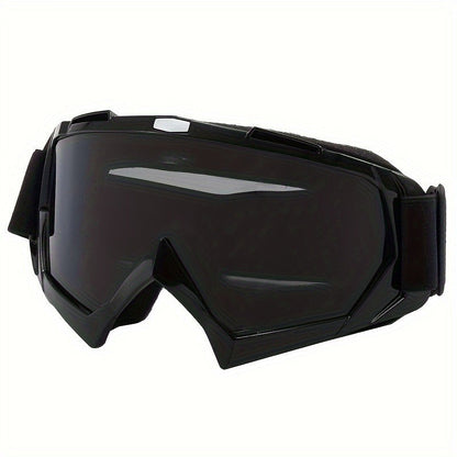 Patterned-Frame Ski Goggles with Four Red, Blue-Film, Clear and Black Lens-Finish Options for Winter Sports