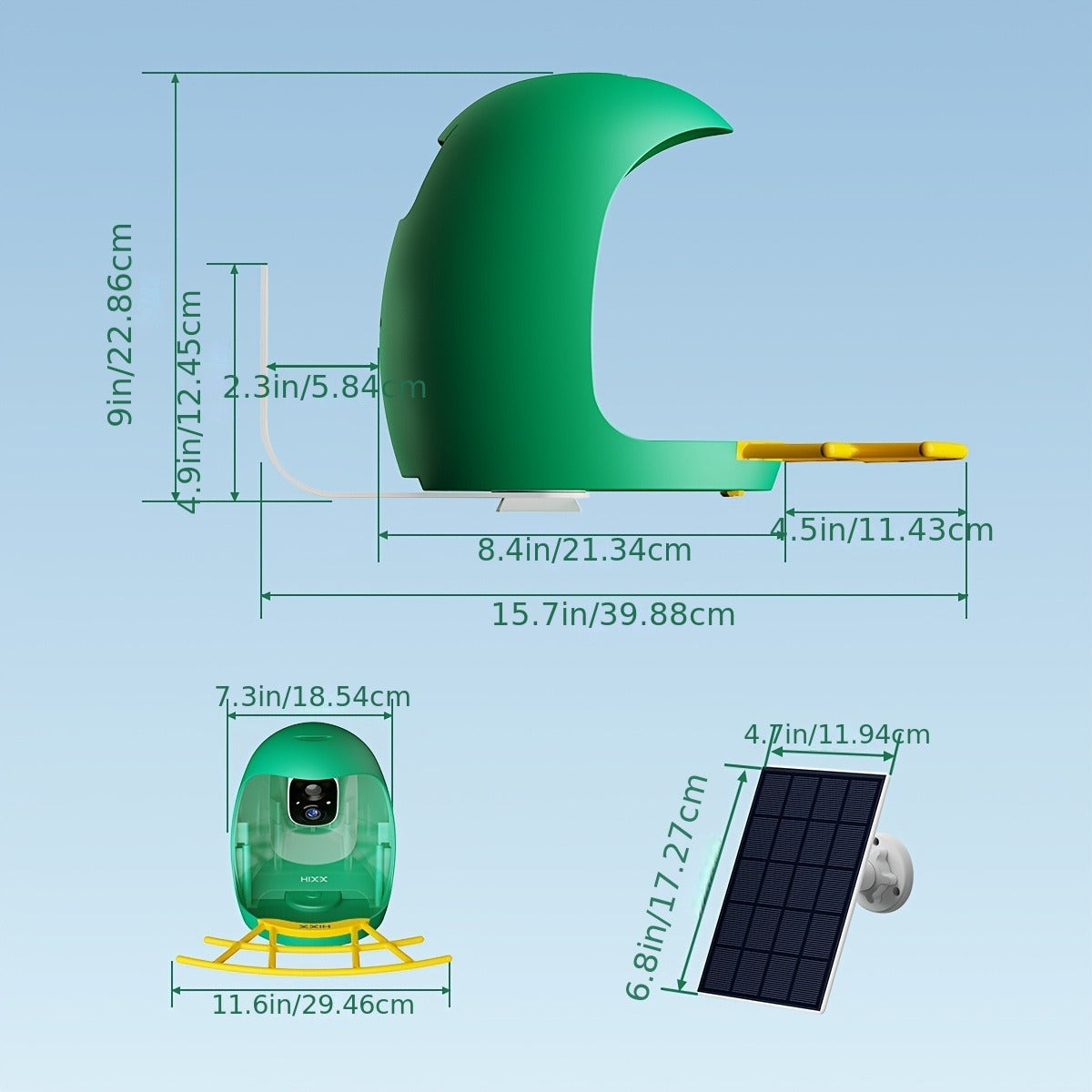 Smart Bird Feeder with Camera AI Bird Identification, 2K HD Live View, Auto Capture & Color Night Vision
