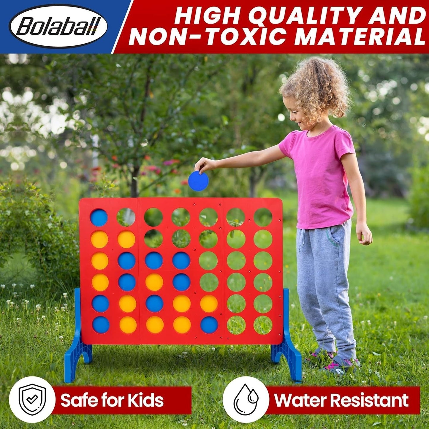 Outdoor Lawn Toss Game Set – Washer Toss & Ladder Toss for Backyard Party, Portable Yard Games for Adults Kids Family