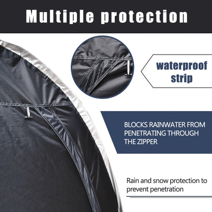 Outdoor Storage Tent Waterproof 230D Oxford Cloth PU4000 Portable Backyard Shed