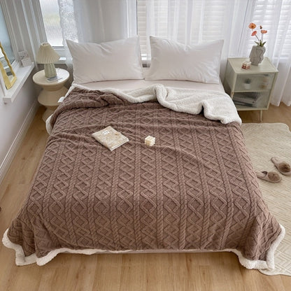 Taffeta Blanket Double-Sided, Silky All-Season Sleep Blanket for Bed & Air Conditioning, 5 Colors