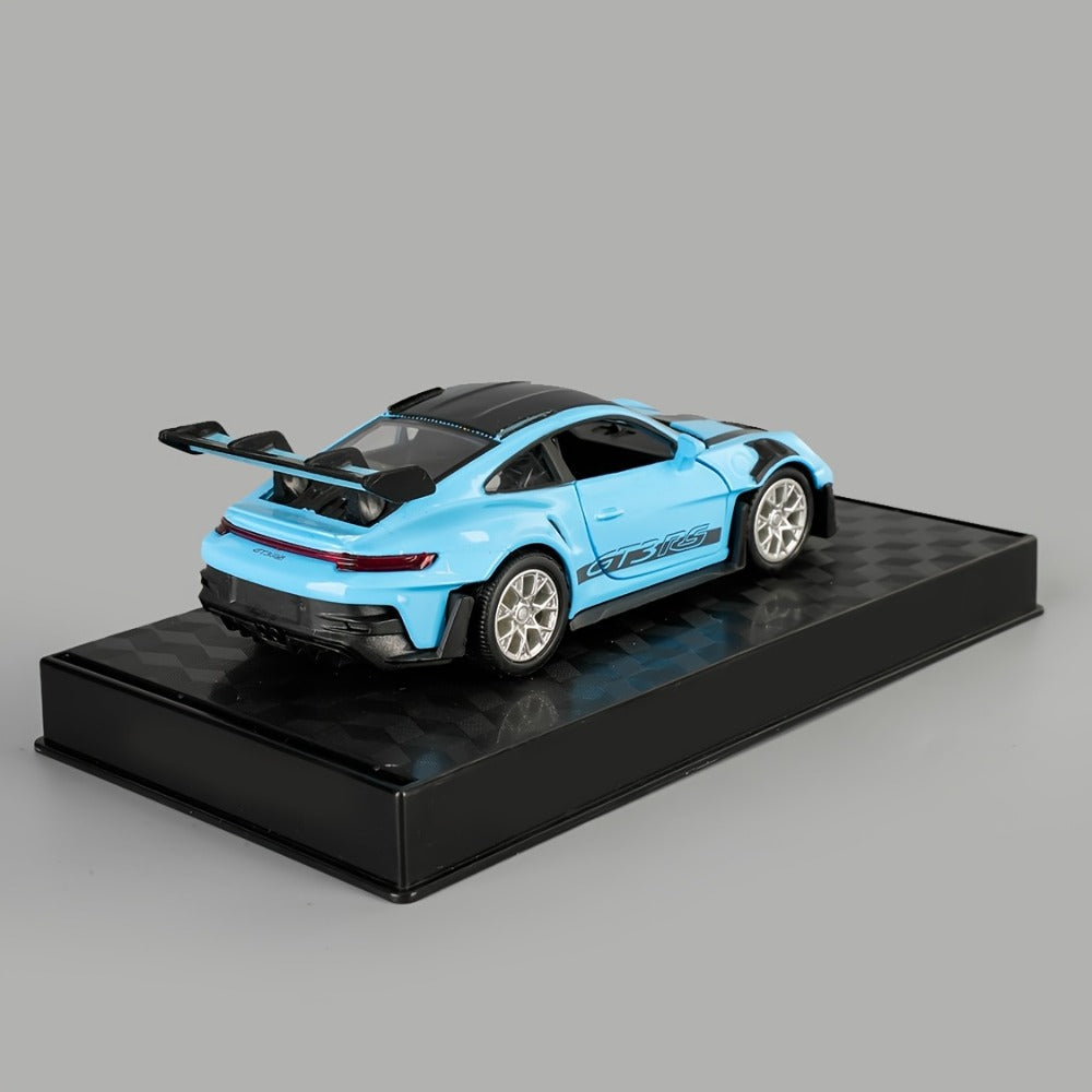Porsche 911 Die-Cast Collectible Model for Adults, High-Detail Zinc Alloy Display Car for Home Decor Exhibitions