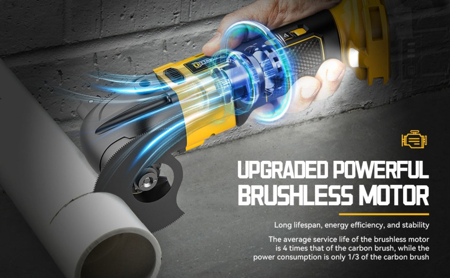 Oscillating Multi Tool Brushless Cordless Compatible with DeWalt 20V / 18V Battery, 21000 OPM Variable Speed