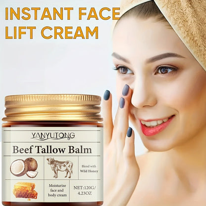 Bee Venom Lifting Cream with Beef Tallow & Honey 120g for Bath Time, Home Spa and Personal Care