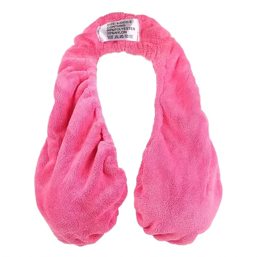 Towel Bra Wrap Double-Sided Coral Fleece 450GSM Strapless Hanging Neck Chest Wrap for Beach for Entryways, Bedrooms and Living Spaces