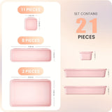 Pink 21Pcs