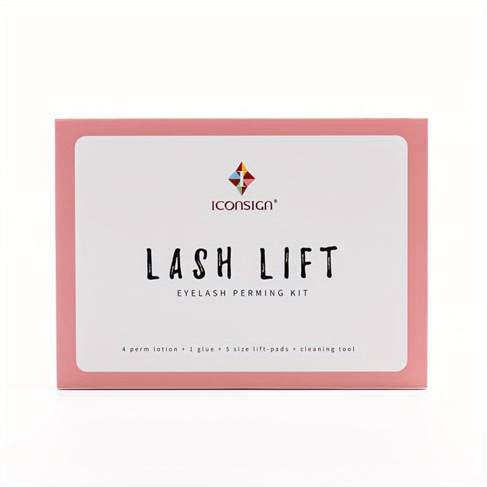 Lash Lift Kit Professional Eyelash Perm & Curl System ICONSIGN Calia Perm Technique 6-8 Weeks Natural for a Home Lash Beauty Routine