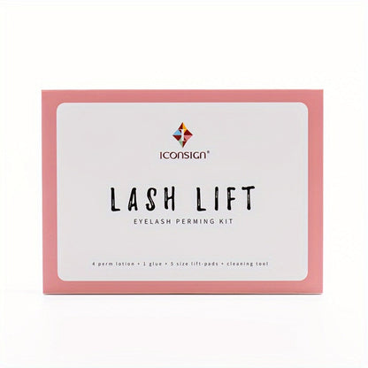 Lash Lift Kit Professional Eyelash Perm & Curl System ICONSIGN Calia Perm Technique 6-8 Weeks Natural for a Home Lash Beauty Routine