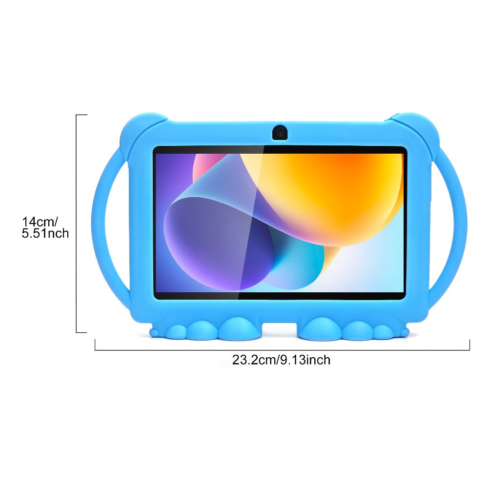 Tibuta 7 Inch Android 12 Kids Tablet, 32GB ROM, 4GB RAM, 2.4G WiFi, GMS, Eye Protection Display, Parental Control