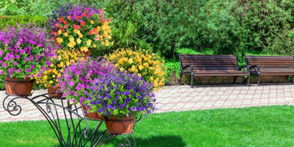 Artificial Flowers Multicolor Daisy Bundles in 9, 18, 27 or 36-Pack Options for Planter Displays