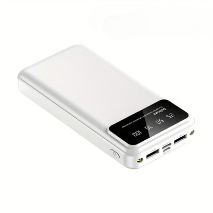 65000mAh Portable Power Bank with LED Display USB Charger for iPhone 17 16 15 14 13 12 11 XS Android Phones Tablets