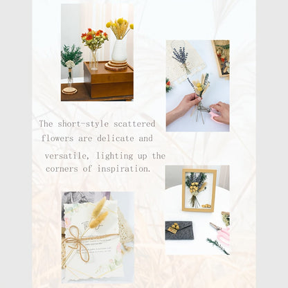 Dried Flower Bouquet with Pampas Grass - Boho Wedding Centerpiece Dried Floral Arrangement for Entryways, Bedrooms and Living Spaces