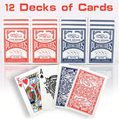 2026 World Cup Playing Cards, Bulk 24 Decks Set, Premium Coated Cardstock, Standard Size 2.5"x3.5"