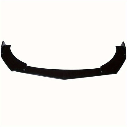 Front Bumper Lip Splitter Spoiler Kit with Strut Rods – Fits Ford Mustang 2000-2021, Dodge Challenger SRT Hellcat